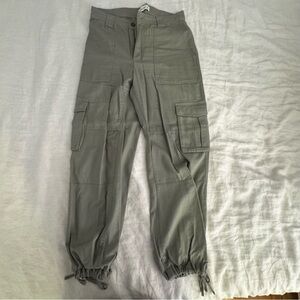 A&F Green Cargo Pants